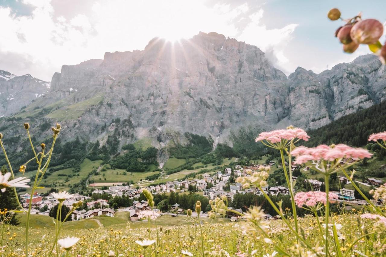 Thermal Hotels & Walliser Alpentherme Leukerbad Bagian luar foto